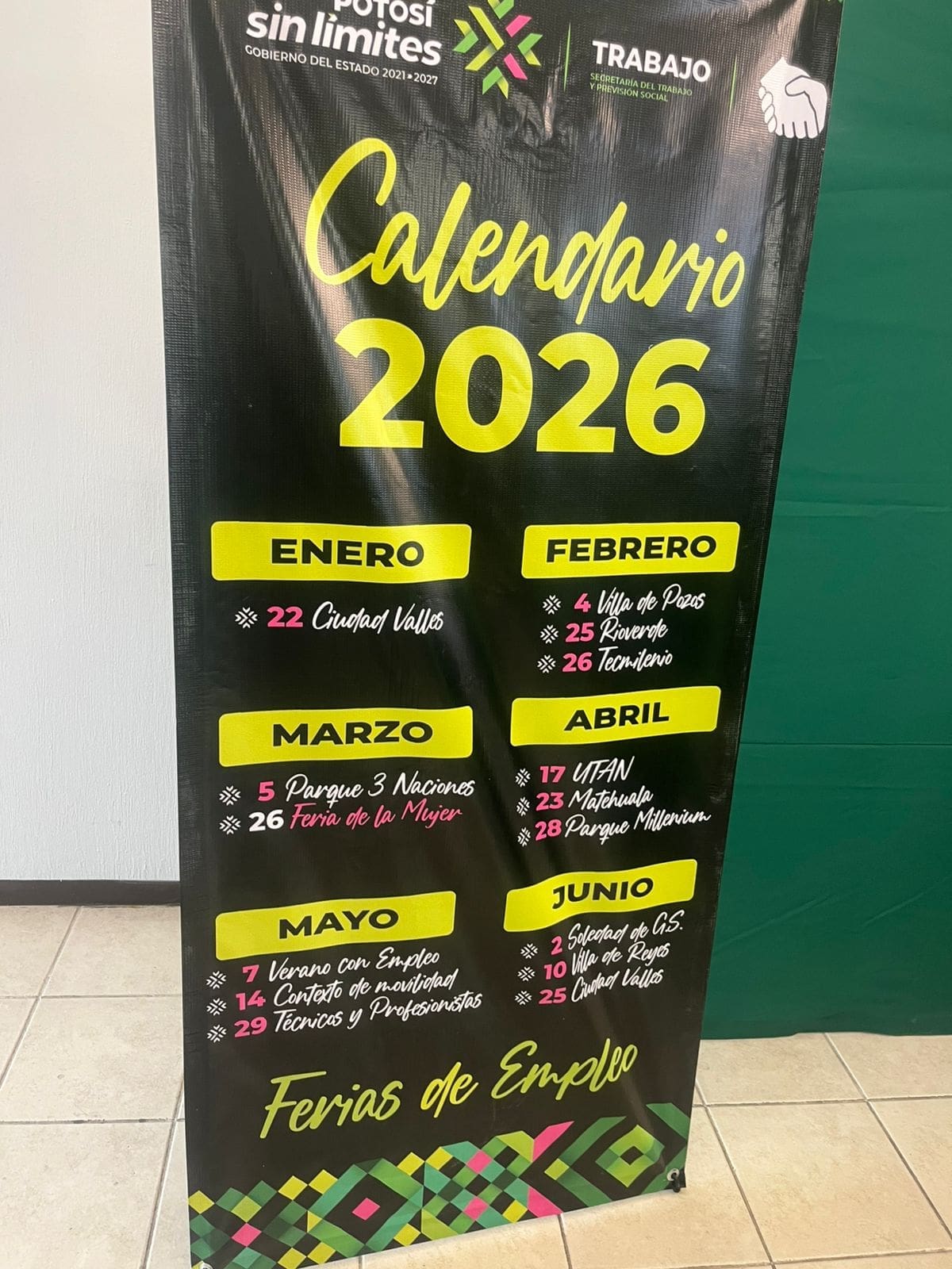 Gobierno del Estado presenta Calendario 2026 de Ferias de Empleo - El ...